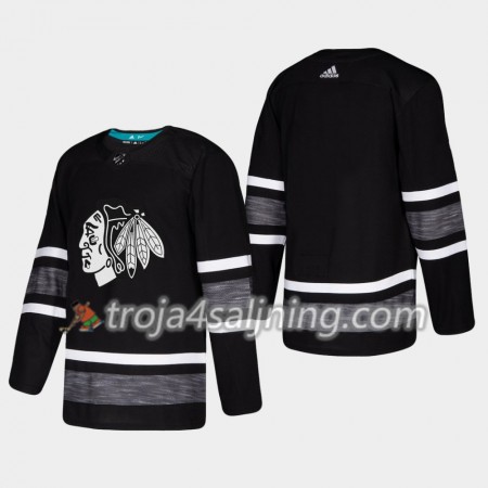 Chicago Blackhawks tröja Blank Svart 2019 All-Star Adidas Authentic - NHL Tröjor Herr